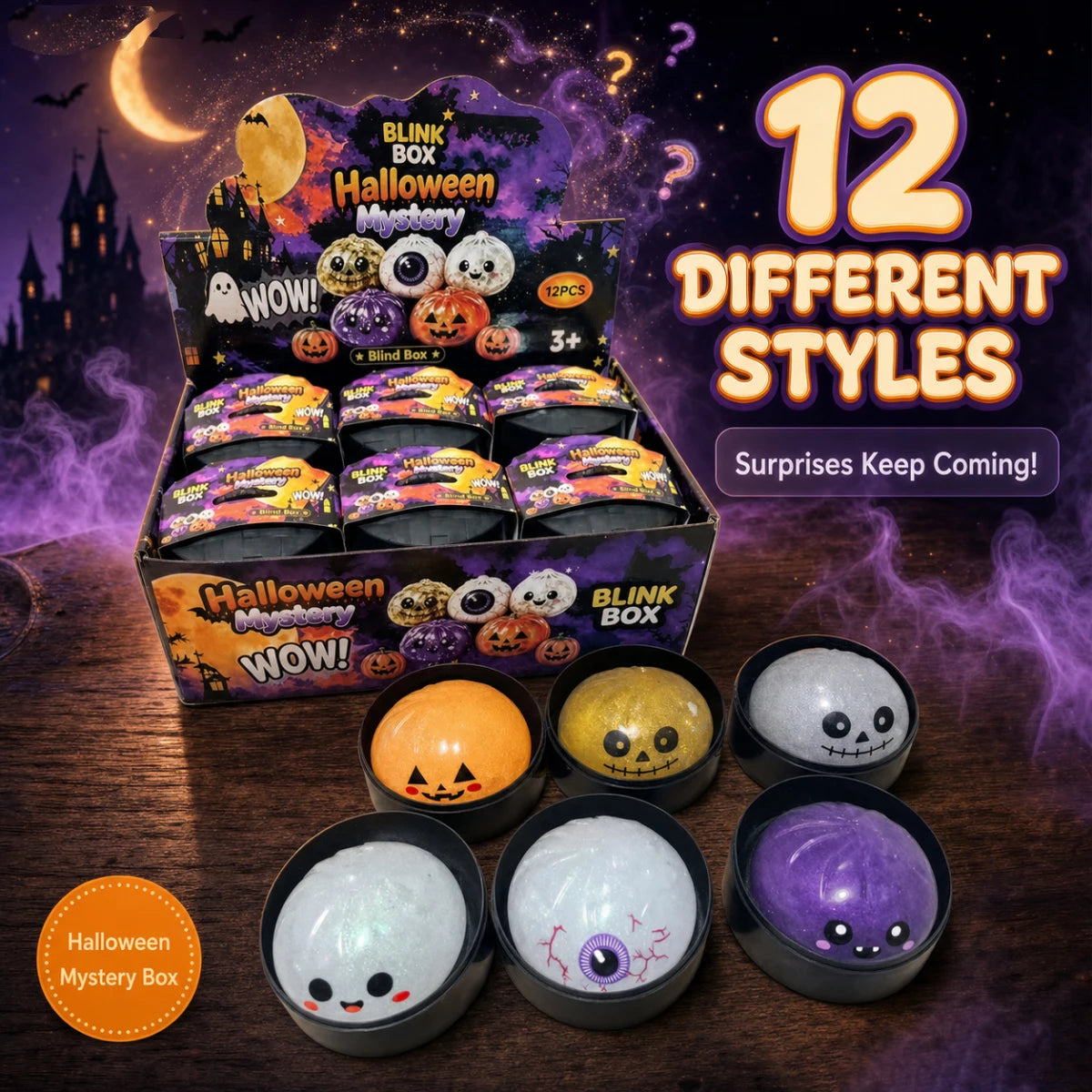 Halloween Mystery Squishy Collection